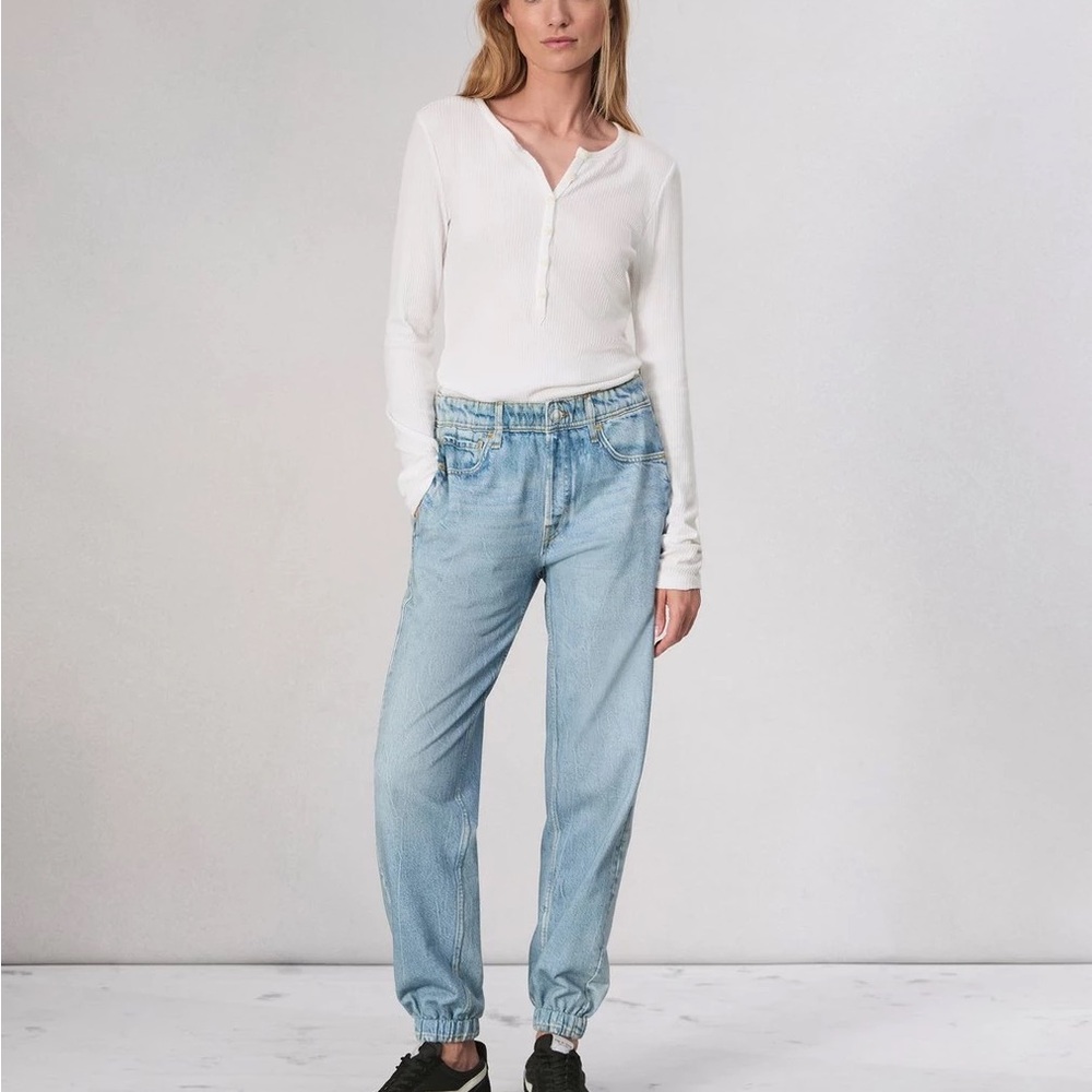 Rag & Bone Miramar viral sweatpant jeans.